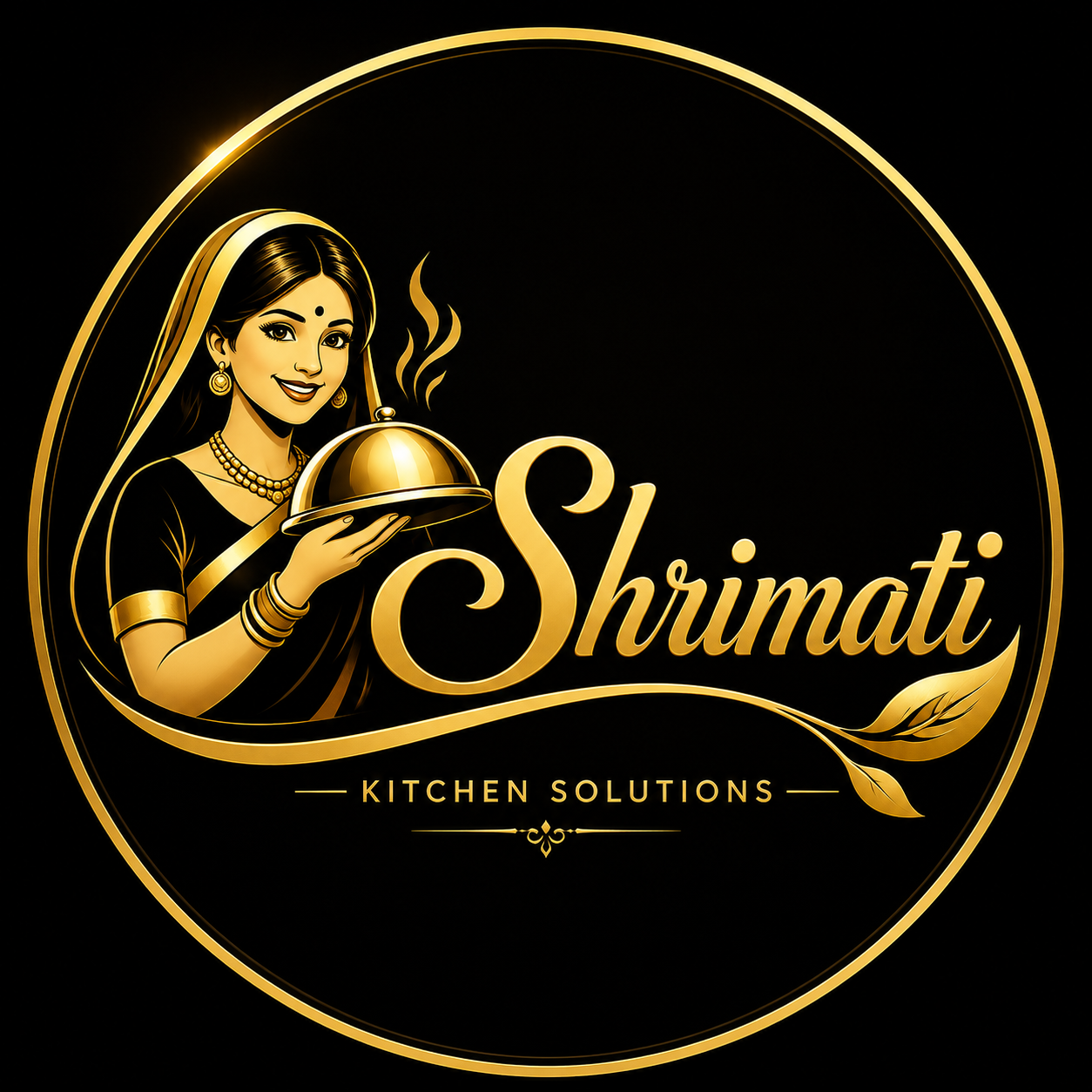 Shrimati Kitchen Solutions Gold Logo