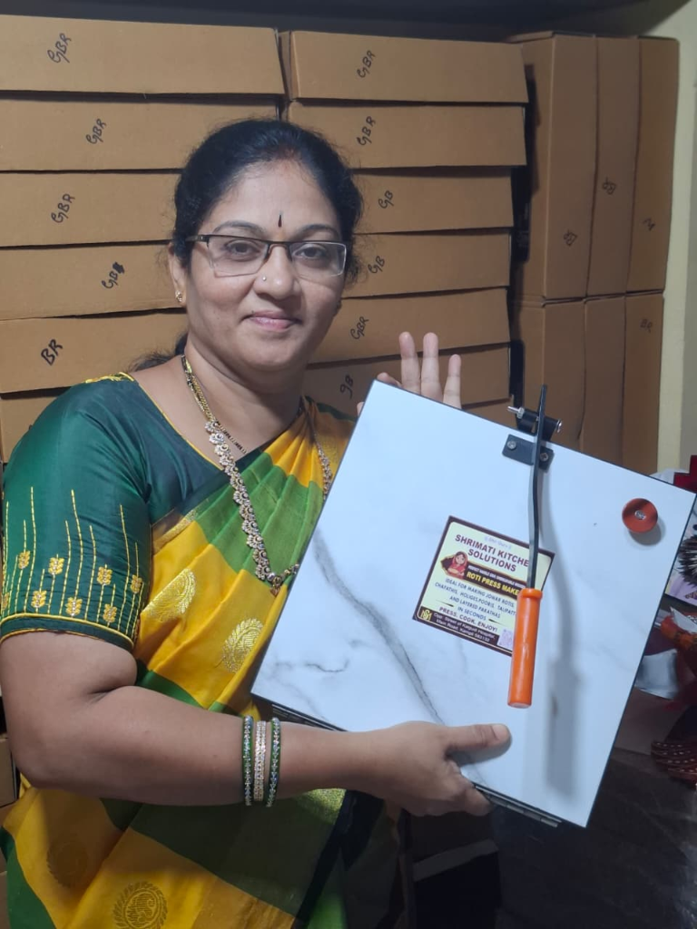 Sunitha Basappa Bellary - Founder & Artisan of Shrimati Kitchen Solutions